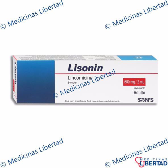 LISONIN 600MG INYECTABLE  C/1