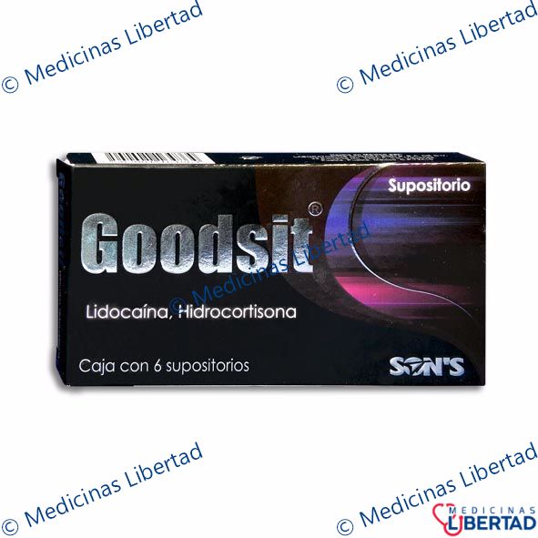 GOODSIT supositorios c/6