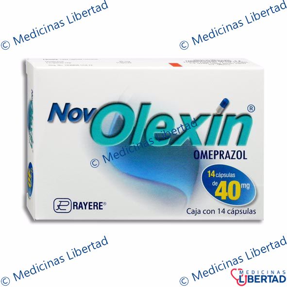 NOVOLEXIN 40MG.Capsulas c/14