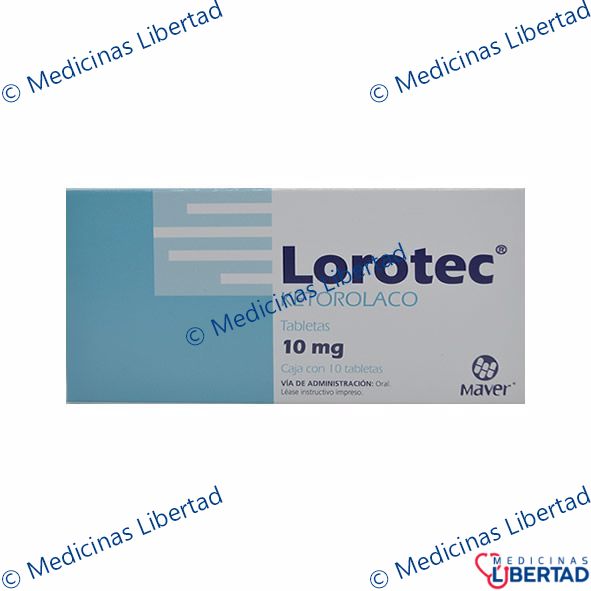 LOROTEC TABLETAS  C/10