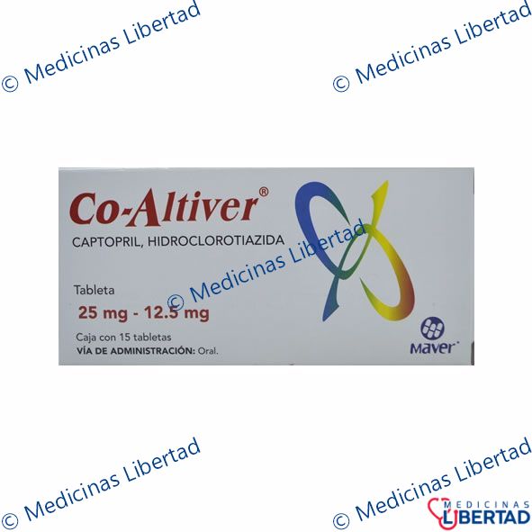CO ALTIVER 25/12.5MG TABLETAS  C/15