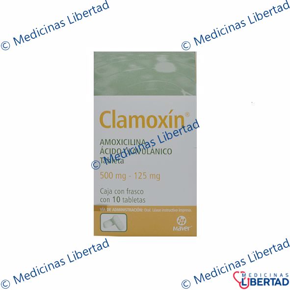 CLAMOXIN 500/125MG TAB  C/10