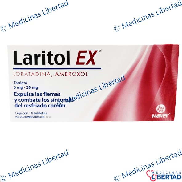 LARITOL EX TABLETAS  C/10