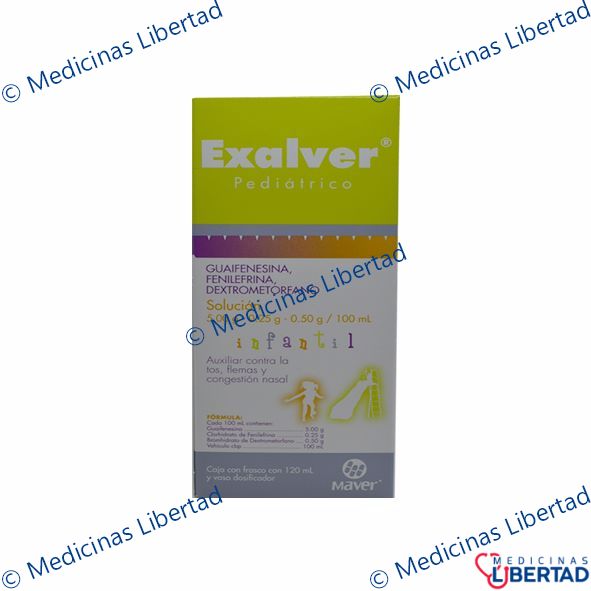 EXALVER INFANTIL SOLUCION 120 ML.