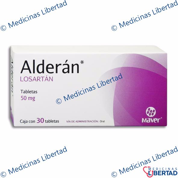 ALDERAN 50 MG TABLETAS  C/30