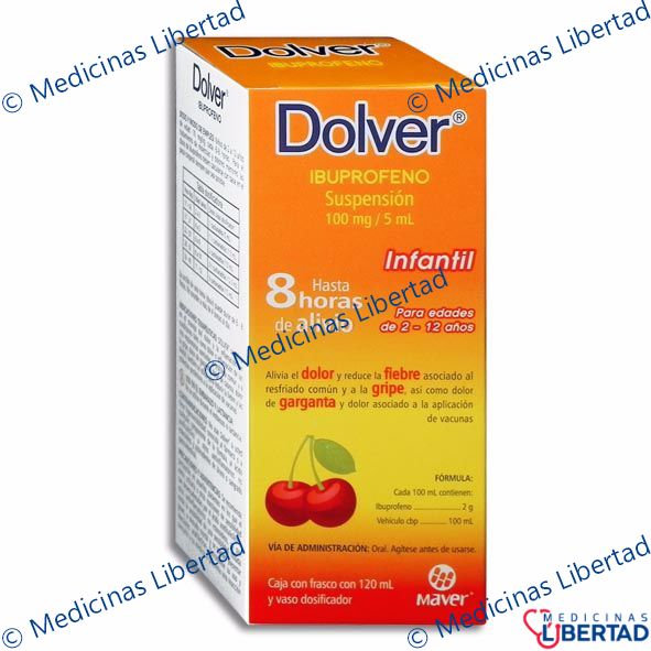 DOLVER NARANJA Suspension 120 ml