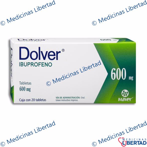 DOLVER 600MGTabletas c/20