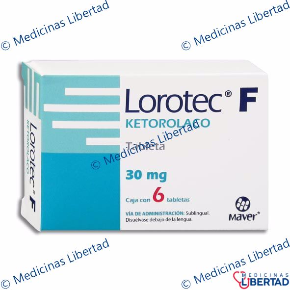 LOROTEC F TABLETAS C/6