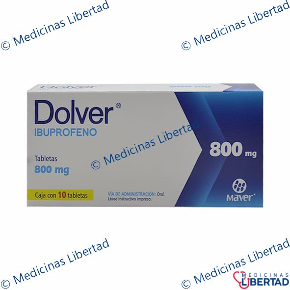 DOLVER 800MG TAB C/10