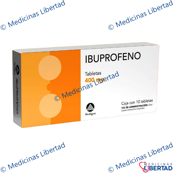 IBUPROFENO 400MG MEDIGEN TAB C/ 10