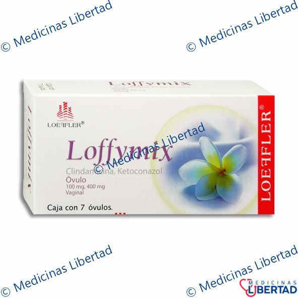 LOFFYMIX / CLINDAMICINA, KETOCONAZOL OVULOS  C/7