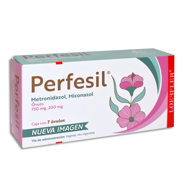 PERFESIL / METRONIDAZOL , MICONAZOL LOEFFLER Ovulos c/7