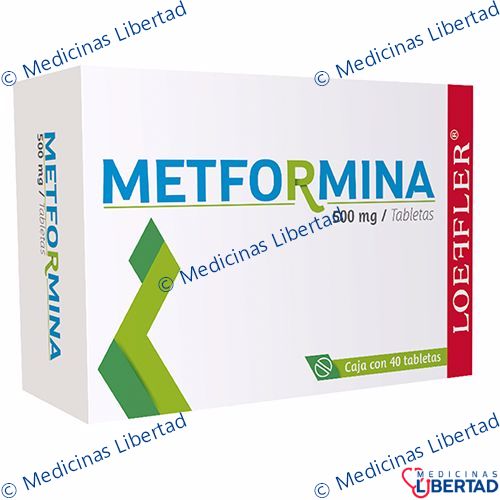 METFORMINA 500 MG LOEFFLER TABLETAS C/40