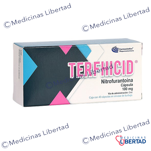 TERFHICID (Nitrofurantoina) Capsulas C/40