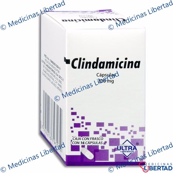 CLINDAMICINA ULTRA 300 MG CAPSULAS C/16