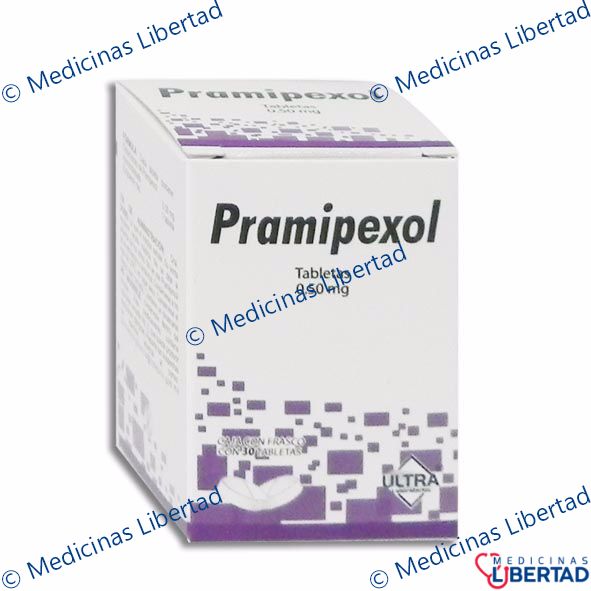 PRAMIPEXOL 500MCG ULTRA Tabletas c/30
