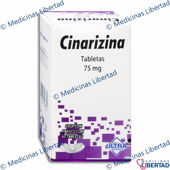 CINARIZINA ULTRA 75 MG TAB C/60