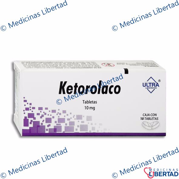 KETOROLACO ULTRA 10MG  TABLETAS  C/10