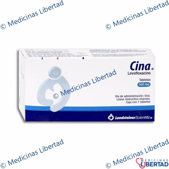 CINA 500MG Tabletas c/7