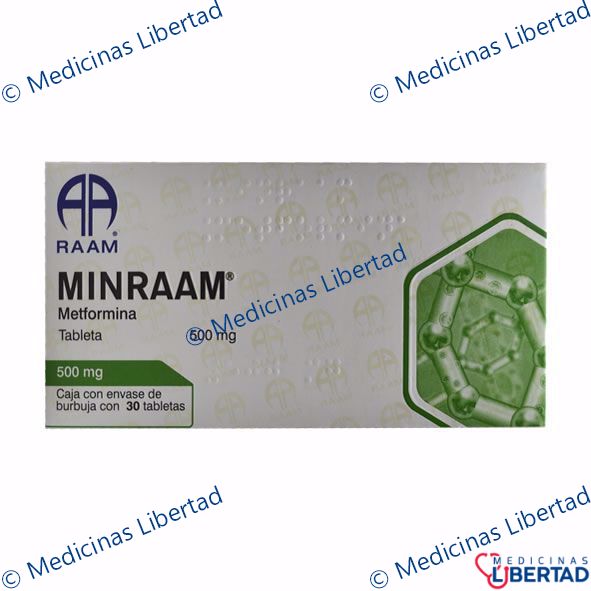 MINRAAM ( METFORMINA ) 500 MG TABLETAS  C/30