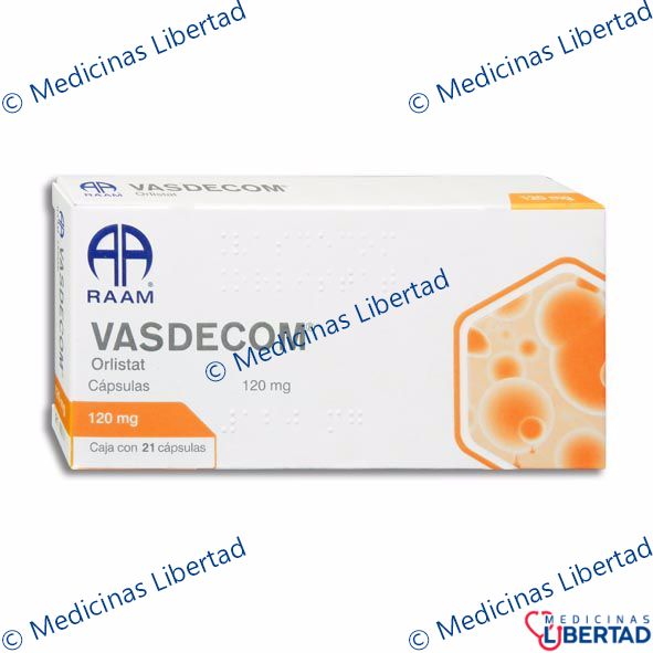 VASDECOM ( ORLISTAT ) CAP  C/ 21