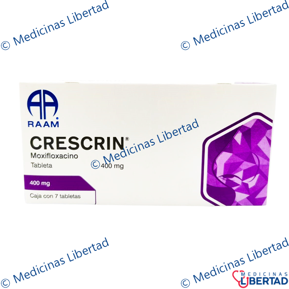CRESCRIN (MOXIFLOXACINO) 400MG TAB C/7