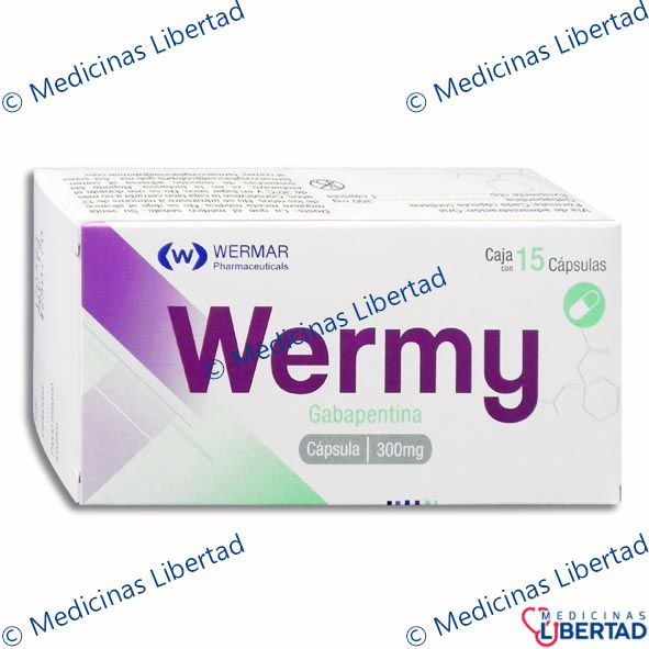 WERMY 300MG CAPSULAS  C/15