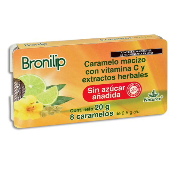 BRONILIP CARAMELO C/8