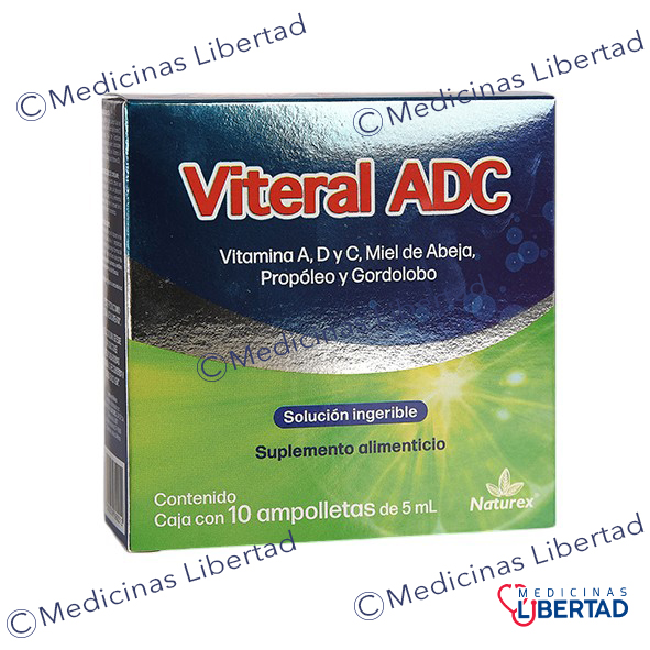 VITERAL ADC AMPULAS C/10