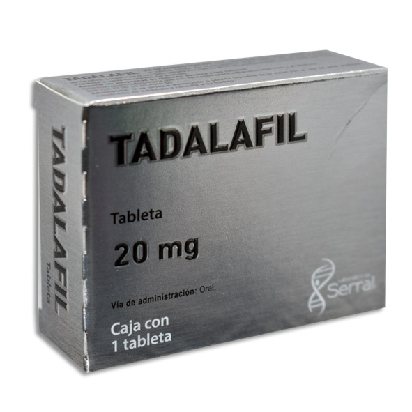TADALAFIL SERRAL 20MG C/1