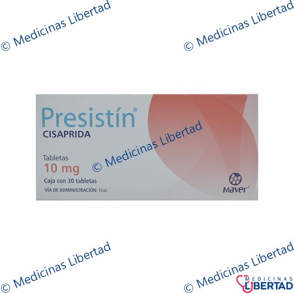 PRESISTIN TABLETAS 10 MG C/30