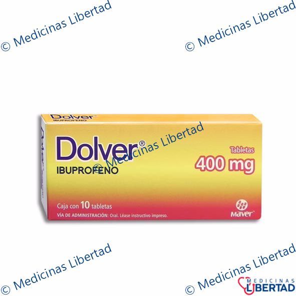 DOLVER 400MG TABLETAS  C/10