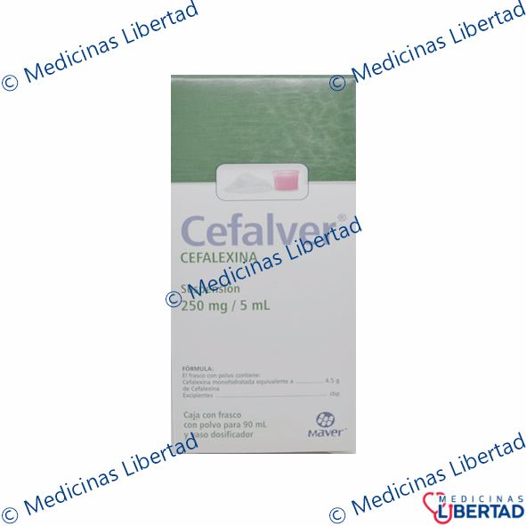 CEFALVER SUSPENSION 250MG  90 ML