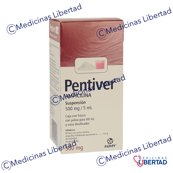 PENTIVER SUSPENSION 500MG  60 ML