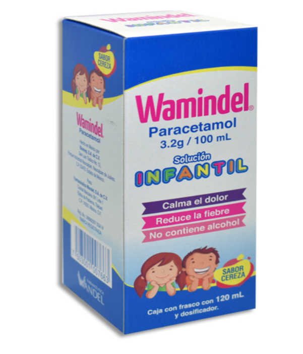 WAMINDEL (PARACETAMOL )  SOLUCION 120 ML