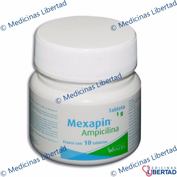 MEXAPIN 1GR Tabletas c/10