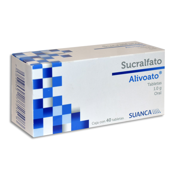 SUCRALFATO SUANCA Tabletas c/40
