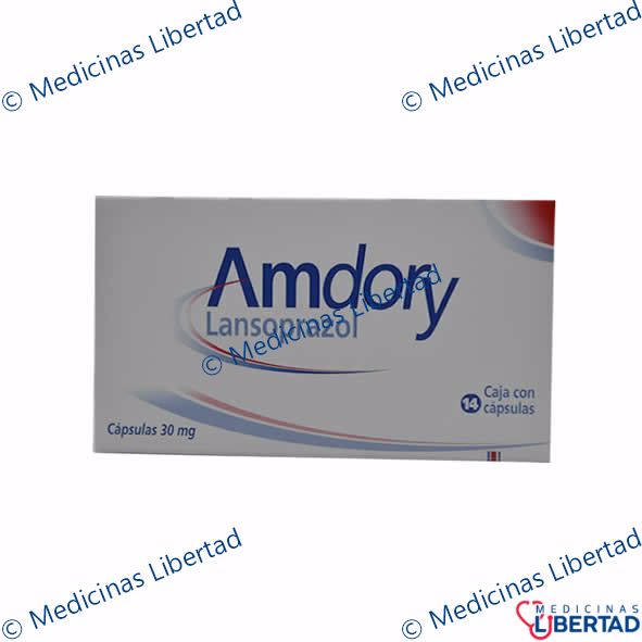 AMDORY 30 MG CAPSULAS  c/14
