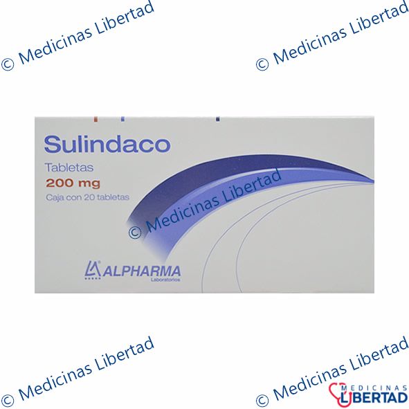 SULINDACO ALPHARMA TABLETAS C/20