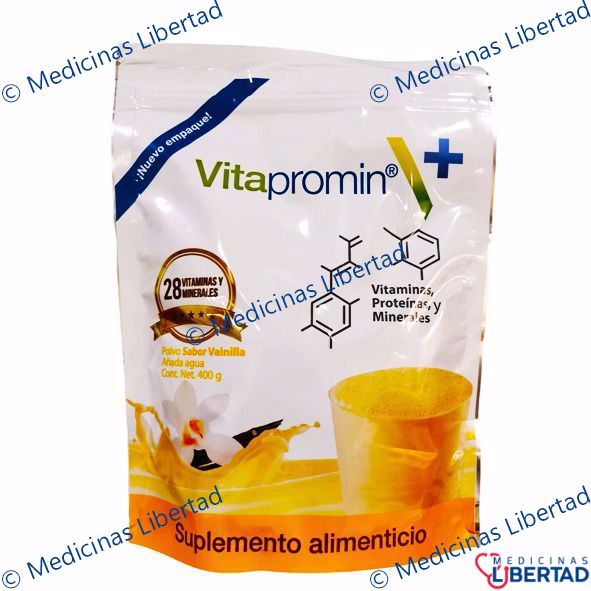 VITAPROMIN SOBRE 400G. SABOR VAINILLA