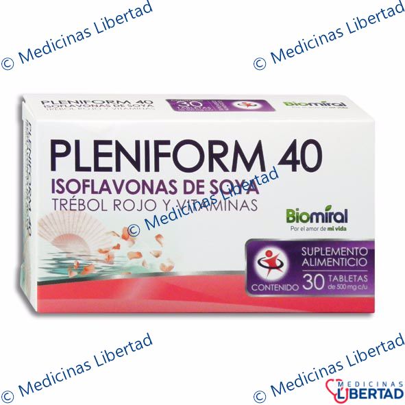 PLENIFORM 40 TABLETAS  C/30