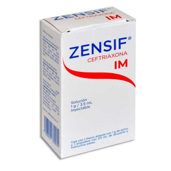 ZENSIF 1GR IM Solución Inyectable c/1