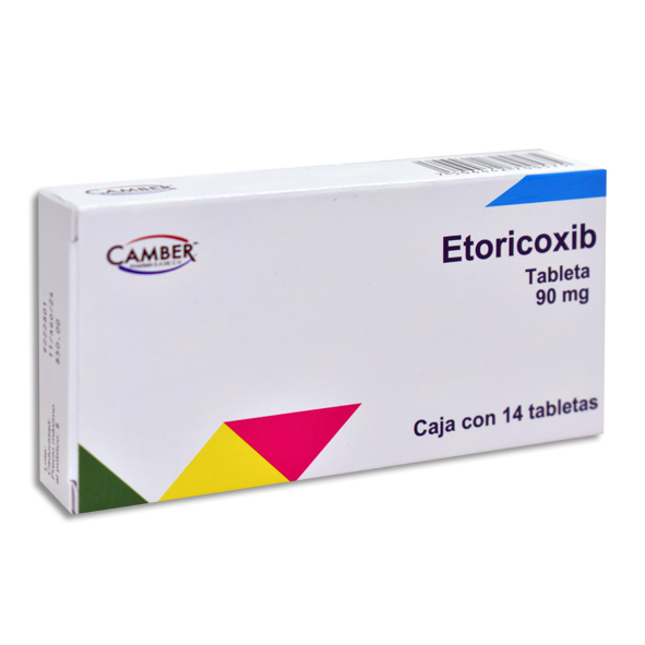 ETORICOXIB 90MG C/14 TABLETAS CAMBER