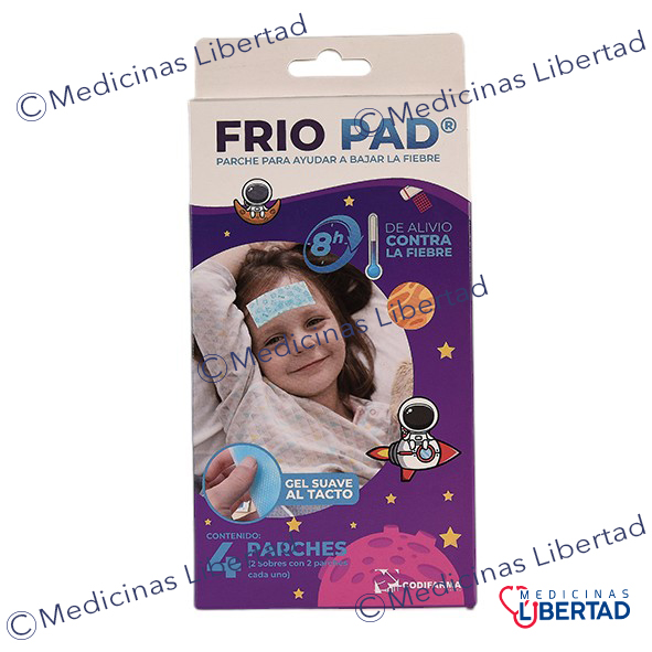 FRIO PAD CAJA C/2 SOBRES C/2 PARCHES