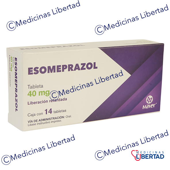 ESOMEPRAZOL 40MG MAVER Tabletas LR c/14