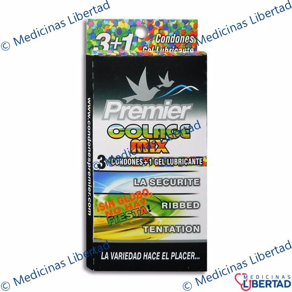 PRESERVATIVO PREMIER COLAGE MIX CAJA c/12