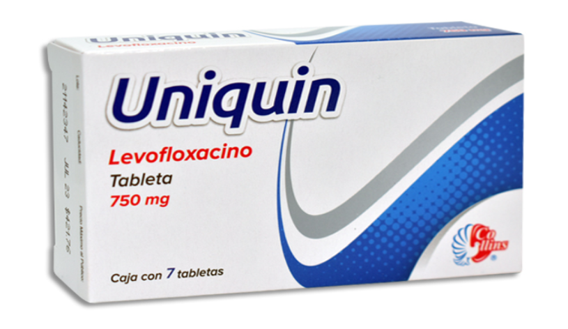 UNIQUIN 750MG Tabletas c/7