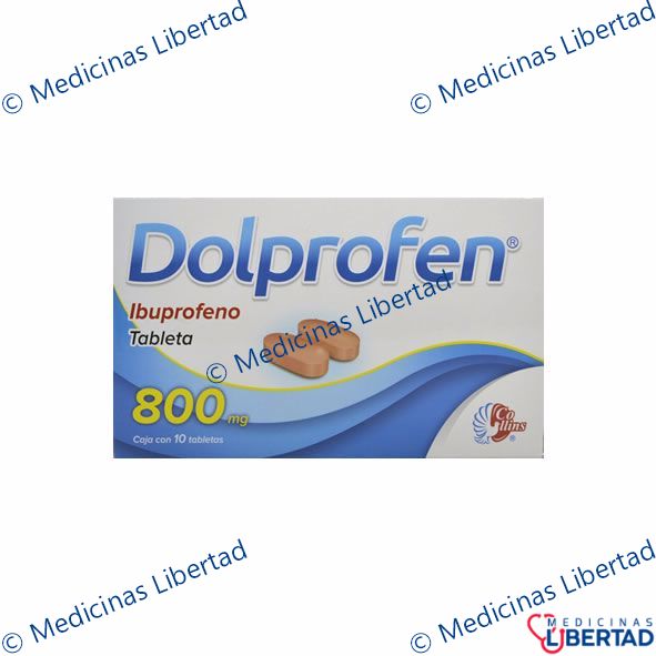 DOLPROFEN 800 Tabletas c/10