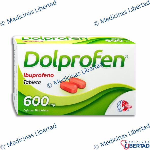 DOLPROFEN 600MG Tabletas c/10