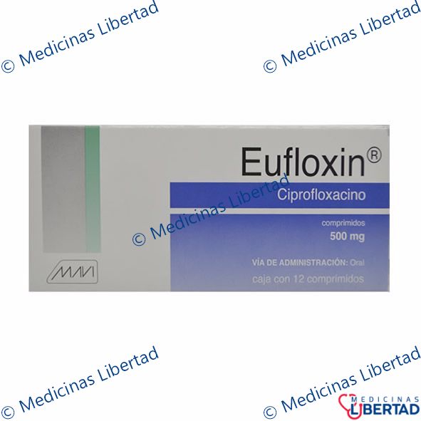 EUFLOXIN COMPRIMIDOS 500mg  C/12